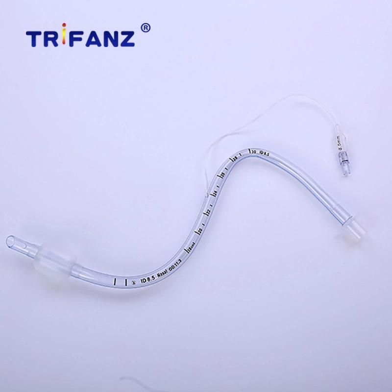 High Quality Disposable Nasal Performed Endotracheal Tubes with Cuff