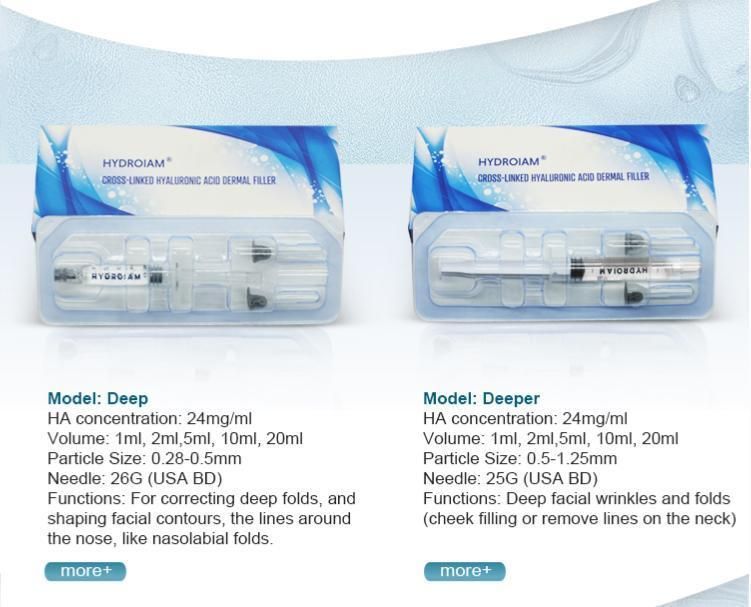 Nasolabial Lines Dermal Filler Sodium Hyaluronate Injection Facial Wrinkles