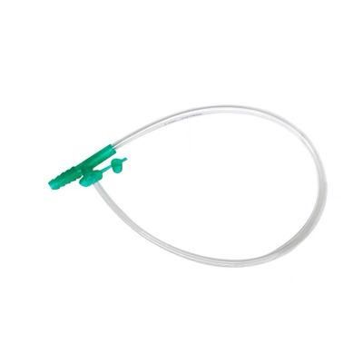 Size 6, 8, 10, 12, 14, 16 Sputum Suction Catheters Tube with Non-Toxic PVC Material