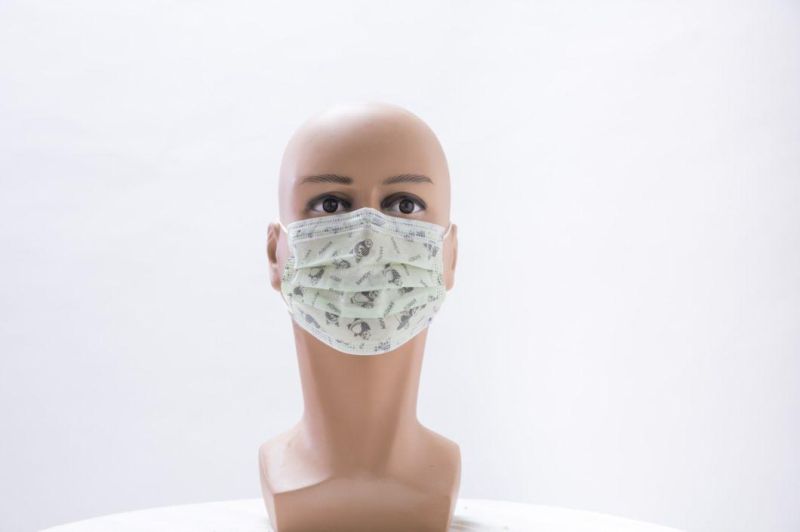 Civil Protective Earloop 3 Ply Dust Respirator Disposable Face Mask