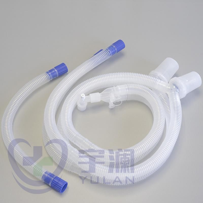 Disposable Medical Ventilator Corrugated Breathing Circuit