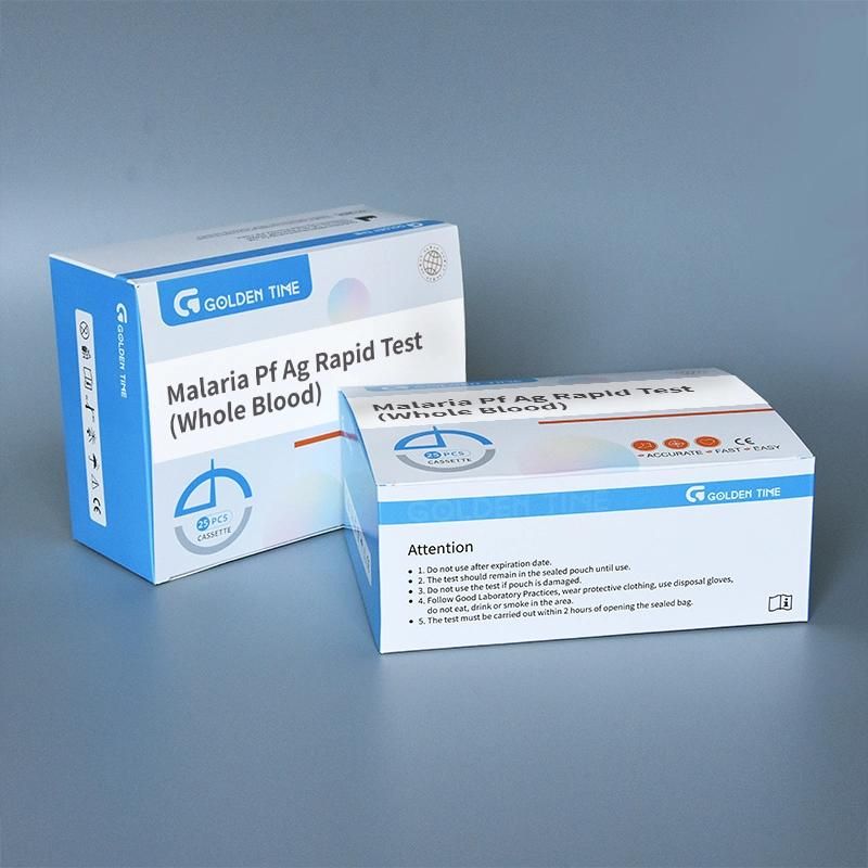 High Accuracy Malaria Antigen Malaria P F Antigen Test Blood Test for Malaria