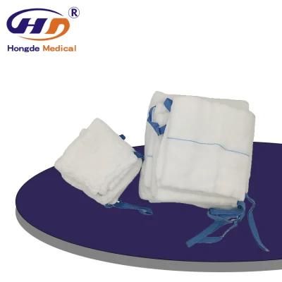 HD532-Medical Gauze Sterile Lap Sponge Washed/Unwashed Abdominal Pad with ISO/CE