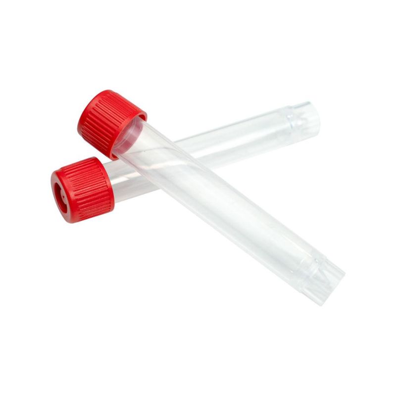 Flat Lid 10ml Cryovial Tube Non-Medium Solution Empty Tube Virus Collection Tube