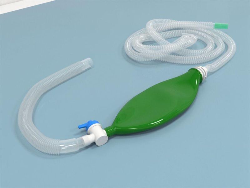 CE&FDA Disposable Medical Anesthesia Circuit Corrugated Tube with Breathing Bag