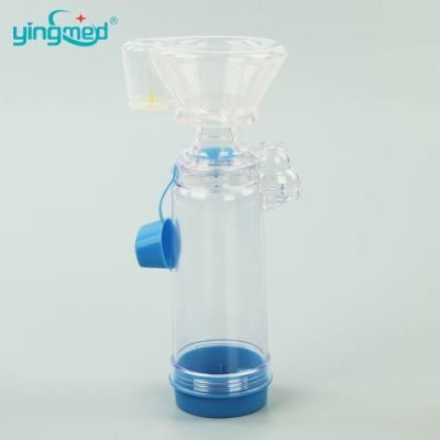 High Quality Anti-Static Aero Silicone Chamber with Mask for Asthma Therapy