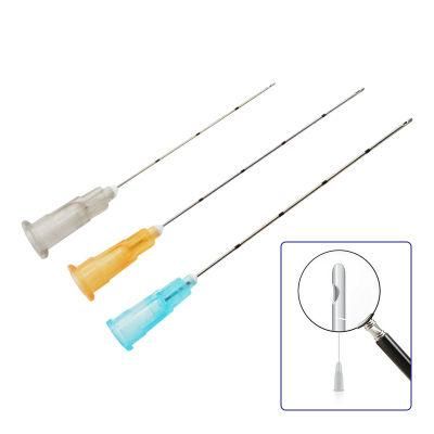 Best Selling for Hyaluronic Acid Injections Micro Stainless Needle 27g Blunt Tip Cannula