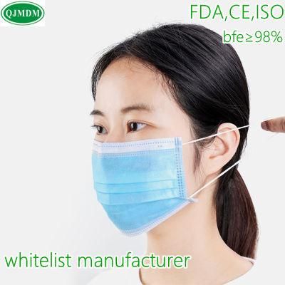 Anti Virus Doctor Medical Surgical Mask with Tie on Ear Loop Band