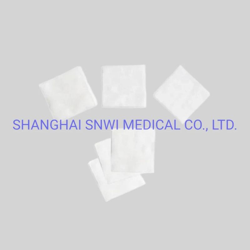 Hot Sale 100% Cotton Medical Supply Disposable Absorbent Sterile Gauze Swabs for Hospital Use