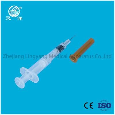 0.05ml Bcg Disposable Safety Syringe Vaccine Syringe Auto Disable Syringe