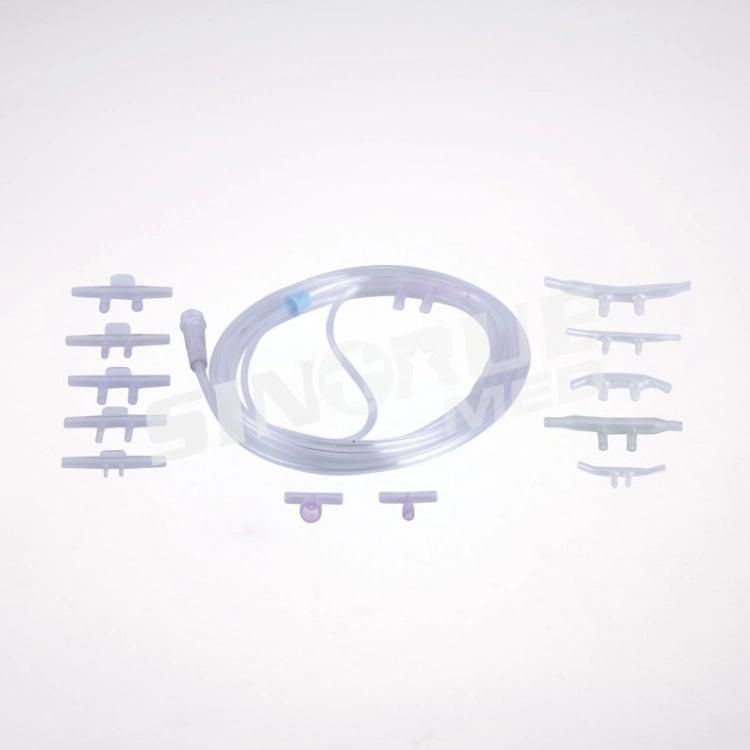 Hospital Adult Pediatric Infant Neonate Disposable Medical Nasal Oxygen Cannula