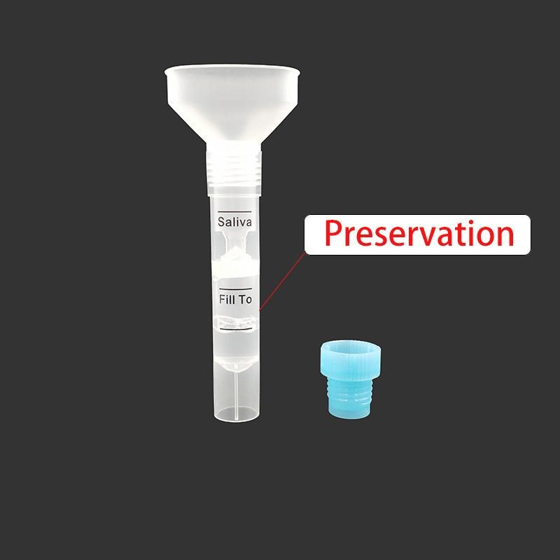 CE/ISO13485 Approved Disposable Integrated Saliva Collection Kit Saliva Collector for Virus DNA/Rna Extracting