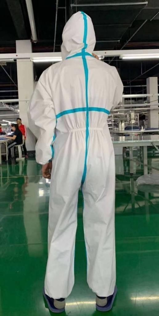 Medical Disposable Protective Clothing Cover-All Protective Suit for Protection