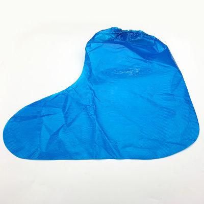 Xiantao Factory Machine Made Disposable PE/CPE Waterproof Boot Cover Cleanroon Boot