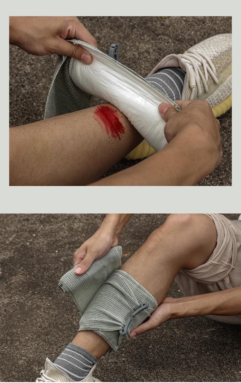 Outdoor Elastic Tactical Tourniquet Camping Supplies First Aid Training Trauma Vacuum Compression Israeli Bandage Tourniquet