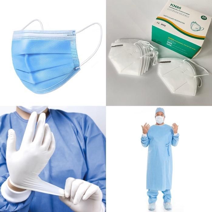 Disposable Medical Nitrile Examination Gloves Nitrile Exam Gloves with Textured Fingertips Latex Free Powder Free Attractive Price