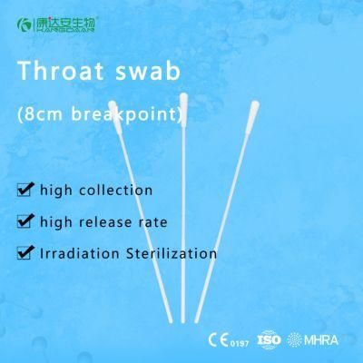 High Collection Volume Medical Sampling Oropharyngeal Swab for Antigen Test