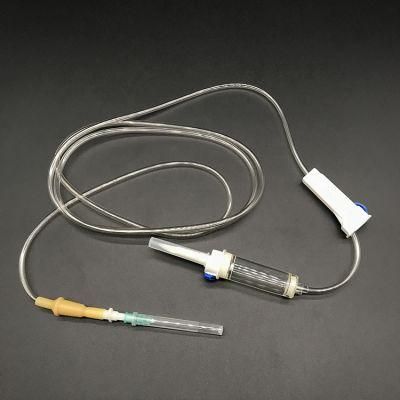 Factory Manufacture Various Medical Plastic Disposable Infusion Set with Needle