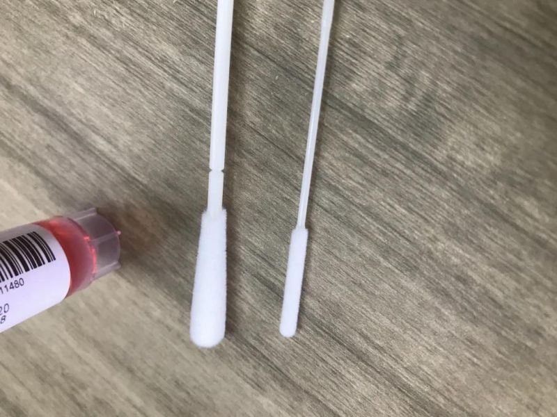 Techstar Medical Specimen Collection Flocked Swab Nasal Flocked Swab Nasopharyngeal Swab