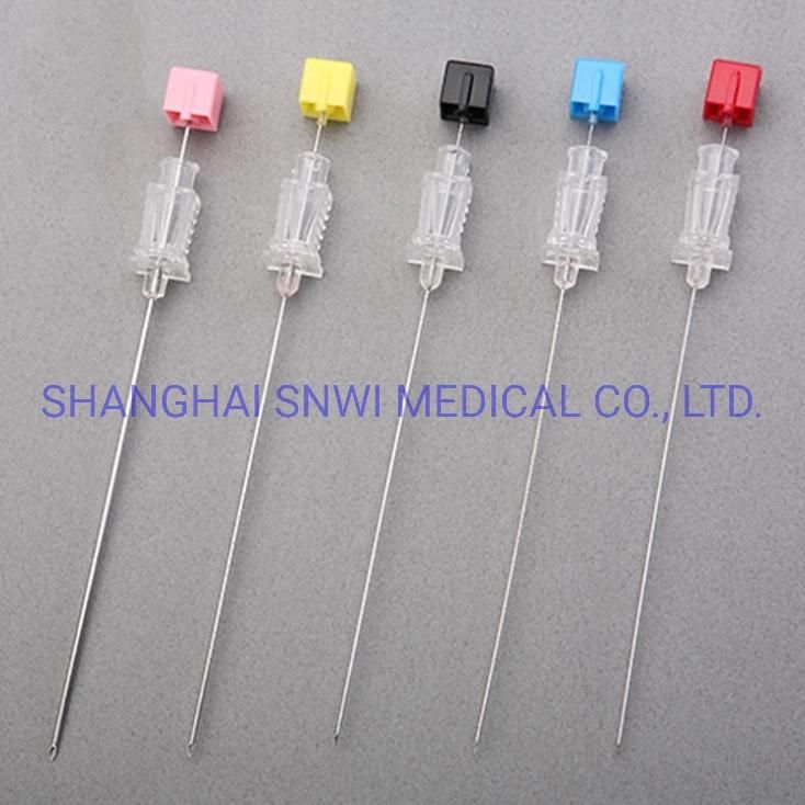 CE&ISO Certificate Medical Disposable Anesthesia Combined Spinal Needle, Epidural Block