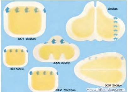 Dressing Adhesive Hydrocolloid Footcare Relief Blister Plaster for Heel