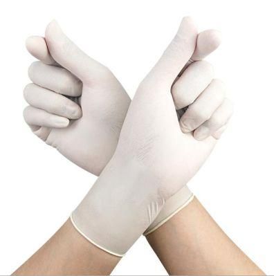 Disposable Sterile Nature Rubber Latex Surgical Gloves