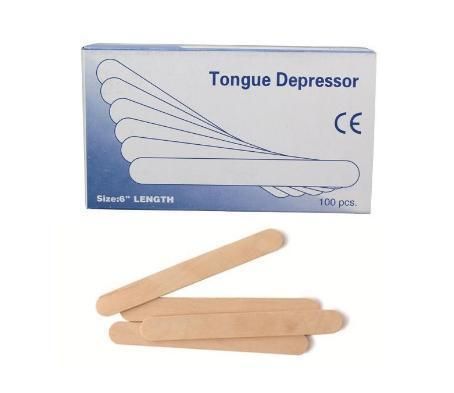 Jr646 Sterilized Disposable Birch Wood Tongue Depressor