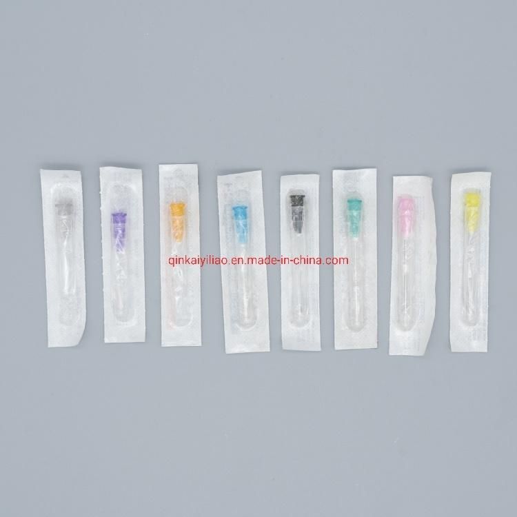 Medical Hypodermic Injector Stainless Steel Syringe Needle 21g 24G