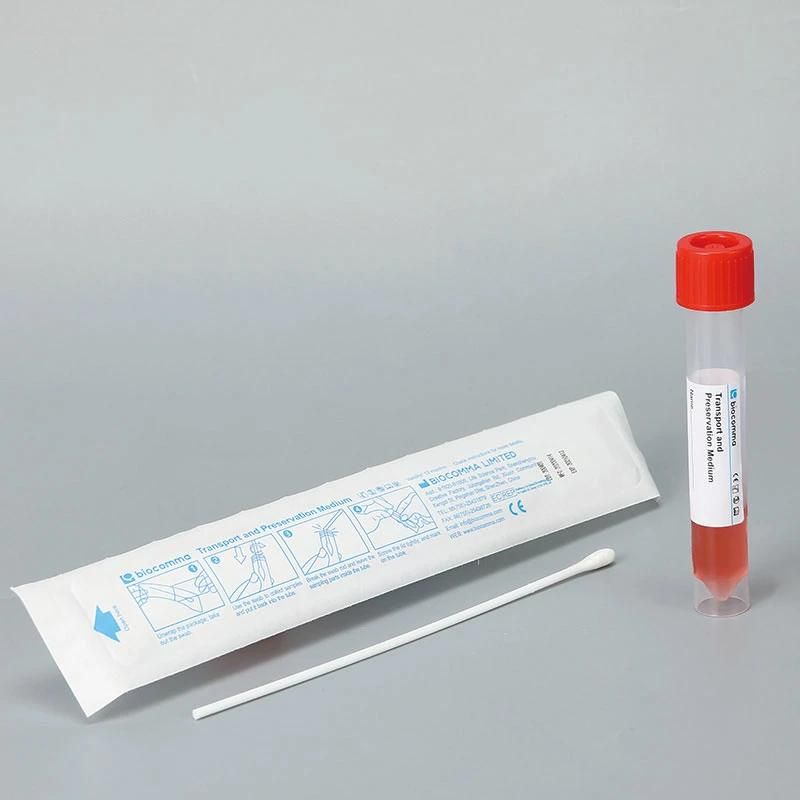 Specimen Sampling Test Swab Tube Collection Universal Viral Transport Media Specimen Collection Tube