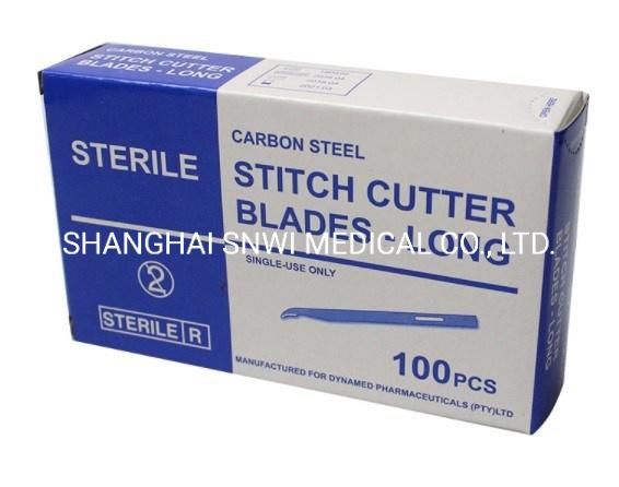 Disposable Sterile Carbon Steel Stainless Steel Surgical Scalpel Blade with CE ISO