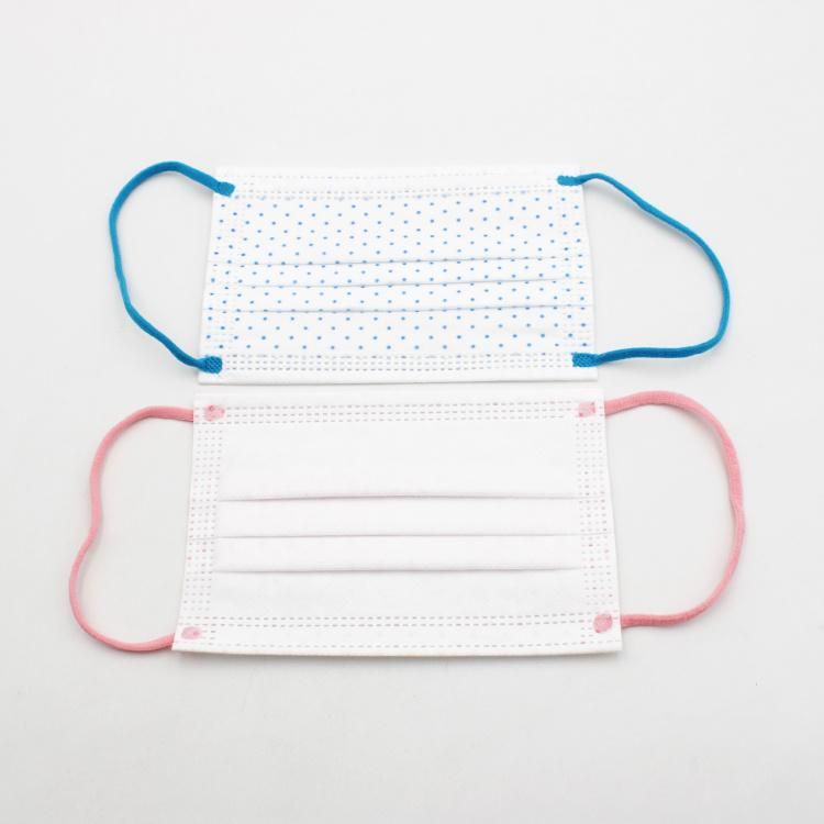 Manufacturer 3 Ply Protective Surgical Medical Disposable Facial Face Mask Face Mask Children