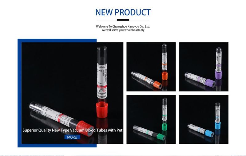 Medical Equipment Superior Quality Disposable Clot Activator Blood Collection Tube with CE