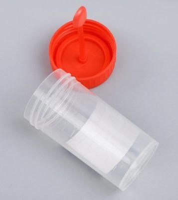 120ml Medical Disposable Plastic Specimen Container Urine Stool Sample Container