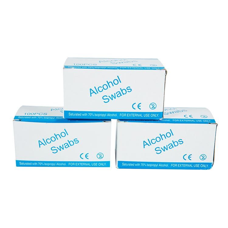 Alcohol Pads Factory Outlet CE 70% Isopropyl Alcohol Pads