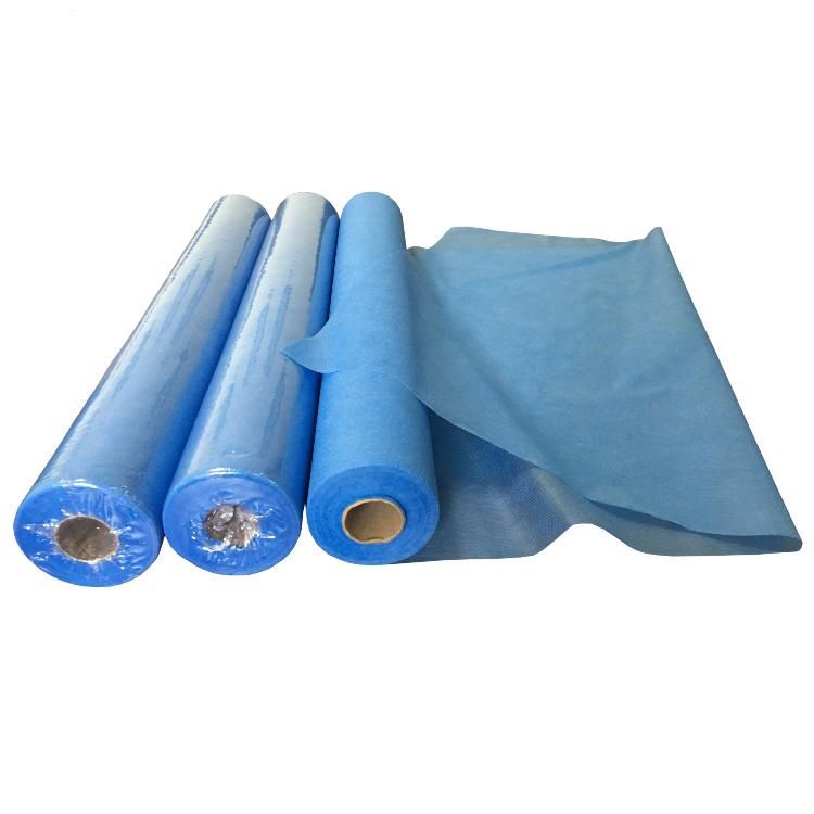 Virgin Wood-Fiber Medical Examination Table Cover Perforated Bed Sheet Paper Roll for Hospital