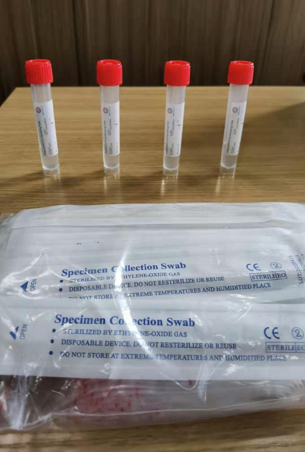 Disposable Virus Sampling Tube for Influenza, Bird Flu, Hpv, Hand-Foot-Mouth Disease, Measles