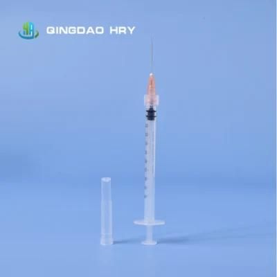 Ready Stock of Disposable Sterile Syringe with Needle or W/out Needle FDA ISO CE 510K Approval