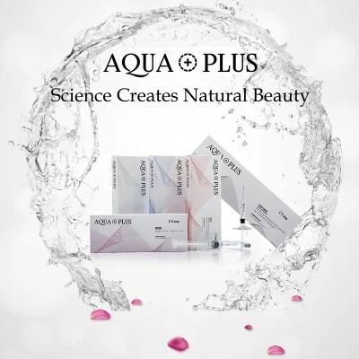 Aqua Plus Medical Sodium Hyaluronate Acid Dermal Filler for Anti-Aging and Anti-Wrinkles 2ml