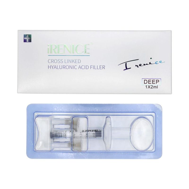 Irenice Sodium Hyaluronate Acid Gel for Plastic Surgery Cheek Nose up Dermal Facial Filler for Beauty Use