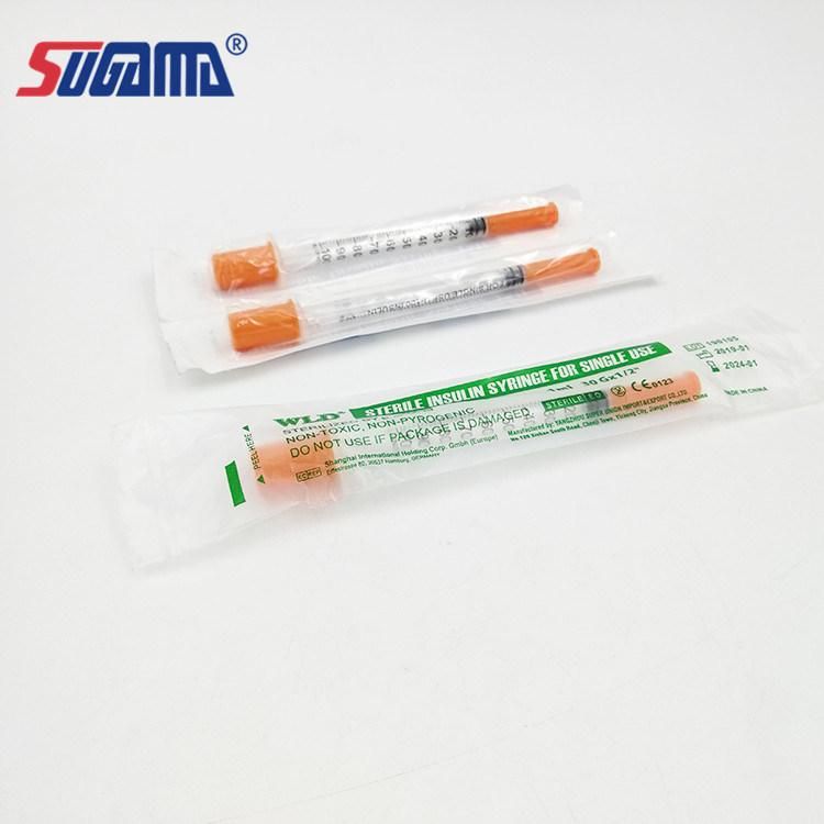 Disposable Insulin Syringes Carry Case with Needle 2ml