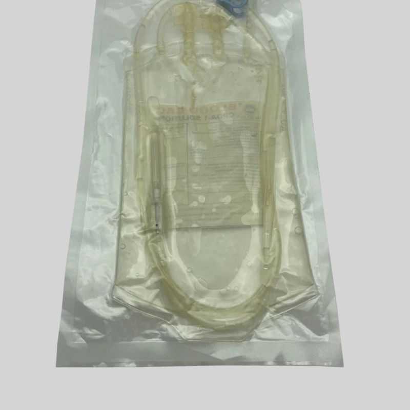 Disposable Blood Bag for Blood Tranfusion China Medical Made in China