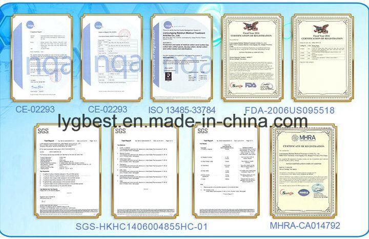 Bp Quality for Absorbent Gauze Roll Ce Approved