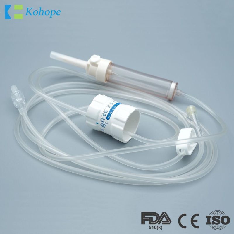 Disposable Medical Sterile Infusion Set, High Quality Giving Set, with/Without Filter/Needle, Luer Lock/Slip