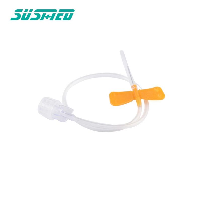 Disposable Wings Butterfly Needle Types of Scalp Vein Infusion Set with Butterfly for Hospital