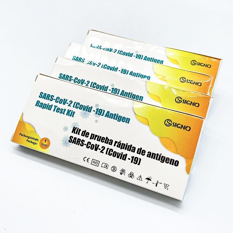 Home Test Kit CE Certificate Germany Bfarm and Pei France Approval Top-Selling Antigen Rapid Malaria Test