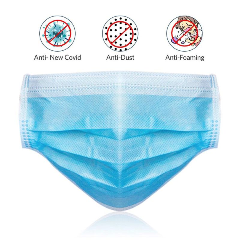 Manufacturer of The Medical Face Mask (3ply nonwoven)