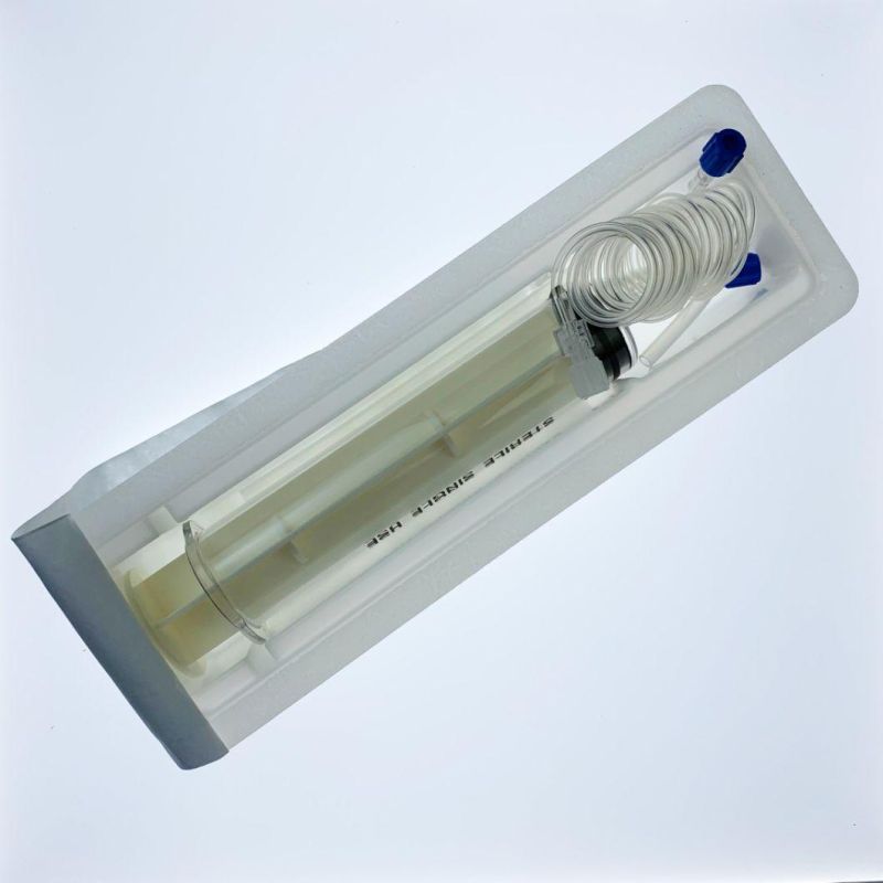 Wego Brand Factory Price 100ml Angiographic Syringe Medical Disposable High Pressure CT Injector Syringe