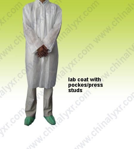 Ly Non-Woven SMS Lab Coat