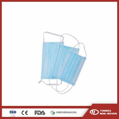 Disposable Meltblown 3ply Non Woven Eco-Friendly FFP2 KN95 Face Masks with Earloop Filter