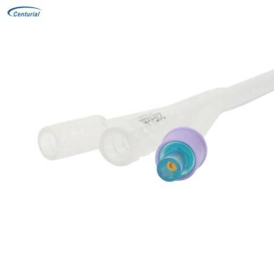 2 Way 3 Way Medical Grade Silicone Urinary Catheter Silicone Foley Catheter